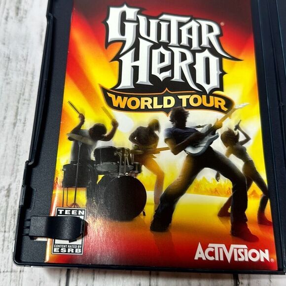 Guitar Hero III 3 Legends of Rock 2007 PS2 Video Game and World Tour 2008 - Picture 8 of 10